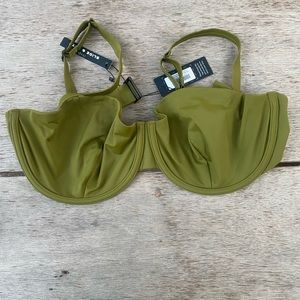 Cuup Swim Balconette Size 38 / F (DDD) in Fern